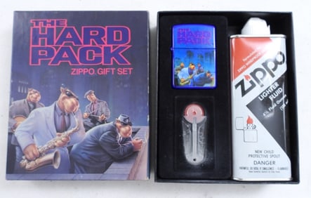 1992 ZIPPO CAMEL THE HARD PACK SET