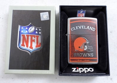 SEALED 2021 ZIPPO CLEVELAND BROWNS
