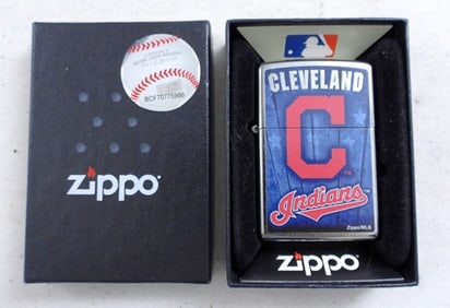 SEALED 2021 ZIPPO CLEVELAND INDIANS