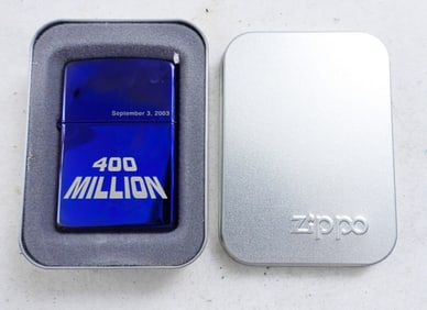 2003 SEALED ZIPPO 400 MILLION ZIPPO LIGHTER