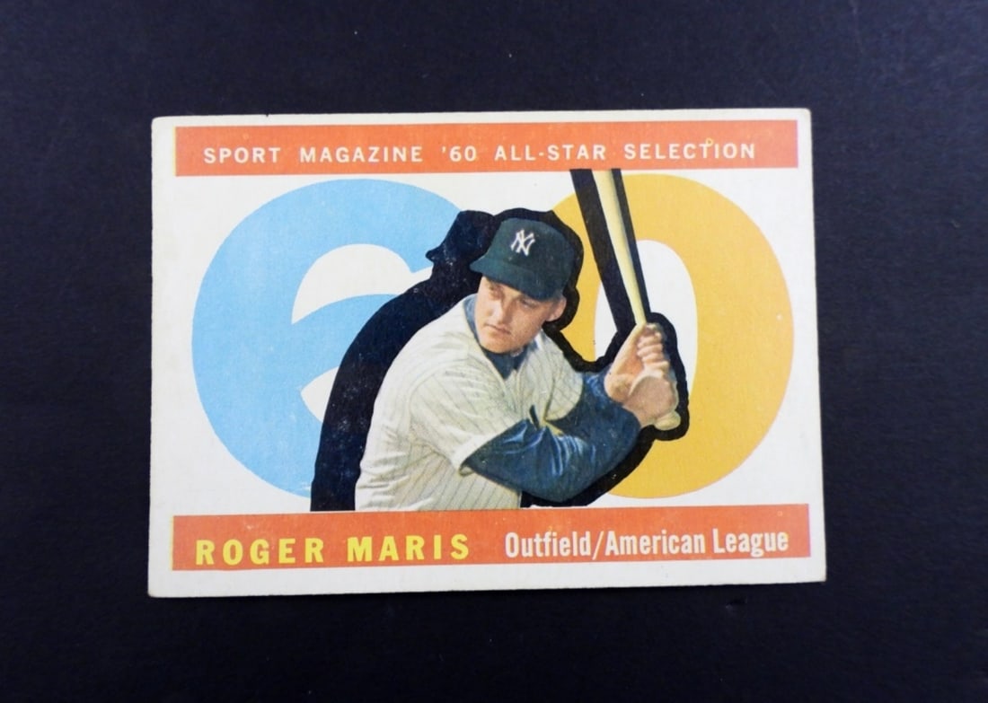 1960 TOPPS #565 ROGER MARIS ALL-STAR (1 of 2)