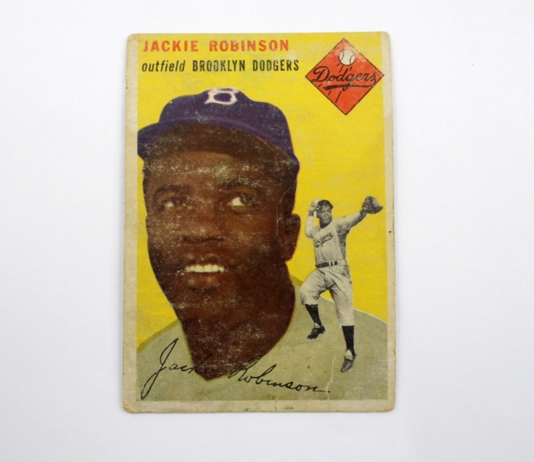 1954 TOPPS #10 JACKIE ROBINSON - KEY! (1 of 2)