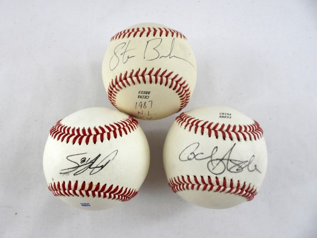 STEVE BEDROSIAN & (2) UNIDENTIFIED (1 of 3)