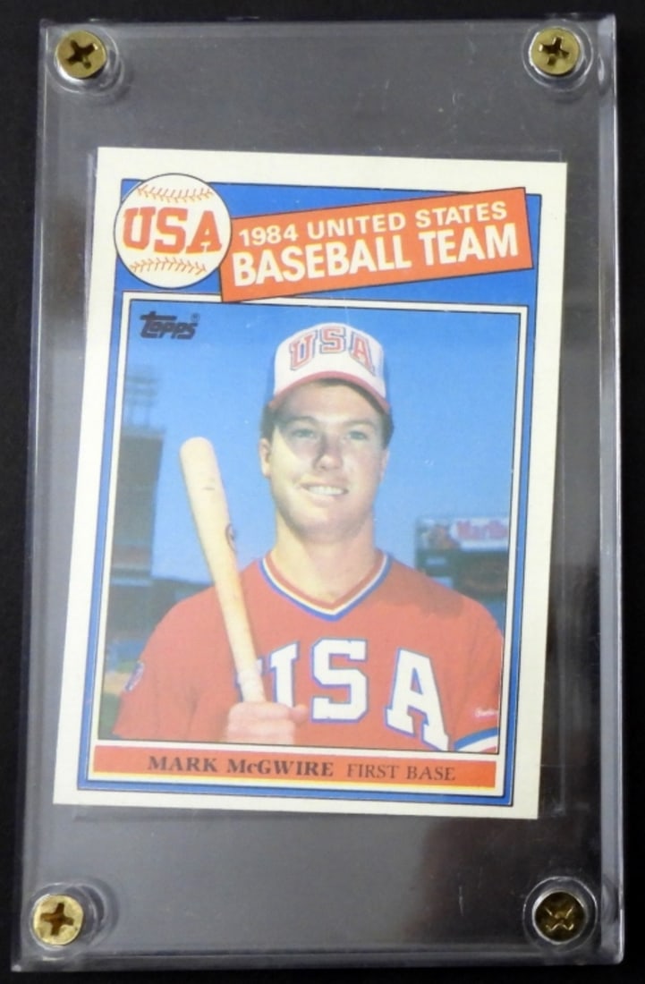 1984 USA BASEBALL MARK MCGWIRE #401 (1 of 2)
