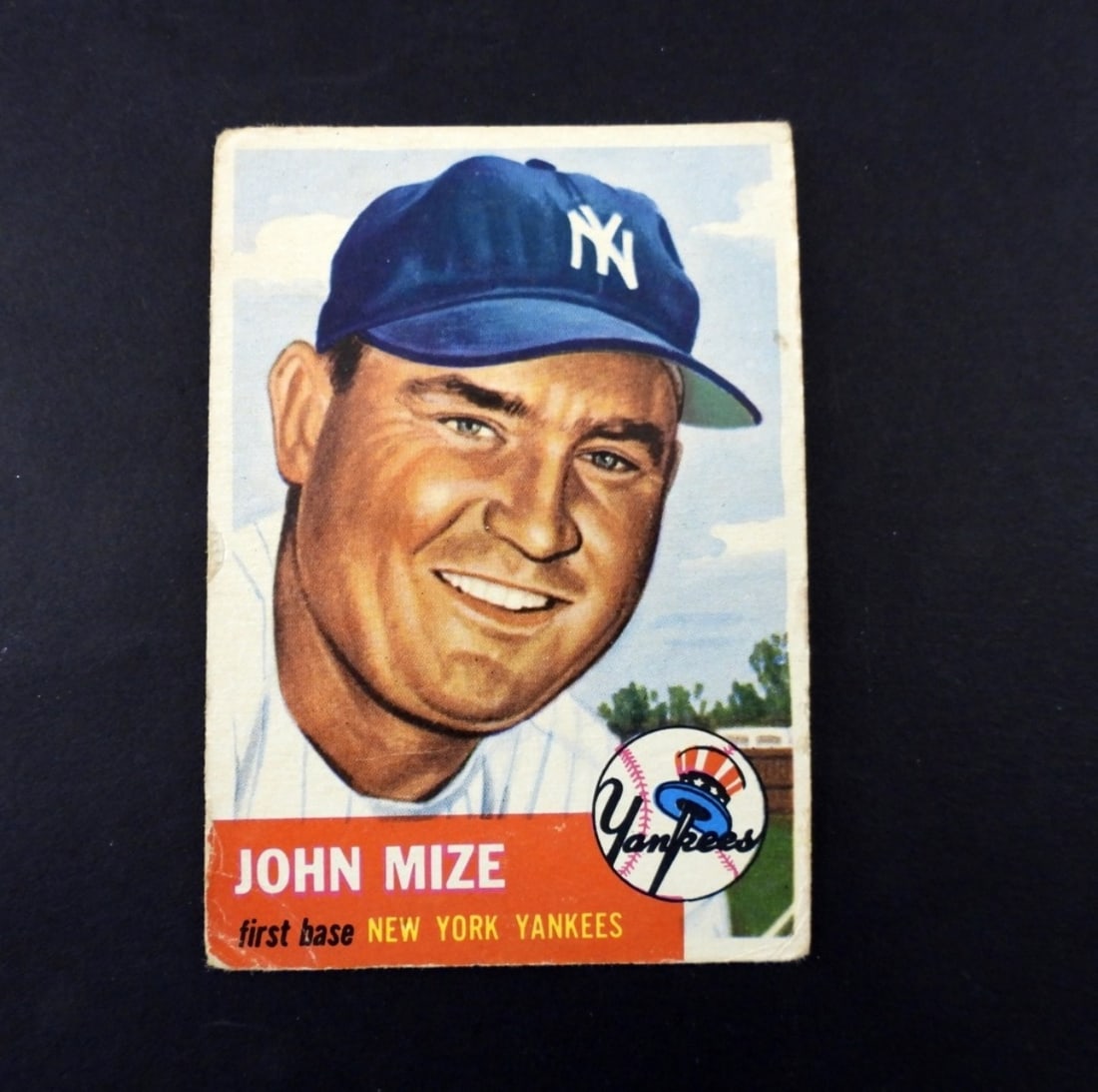 1953 T JOHNNY MIZE TOPPS 77 (1 of 2)