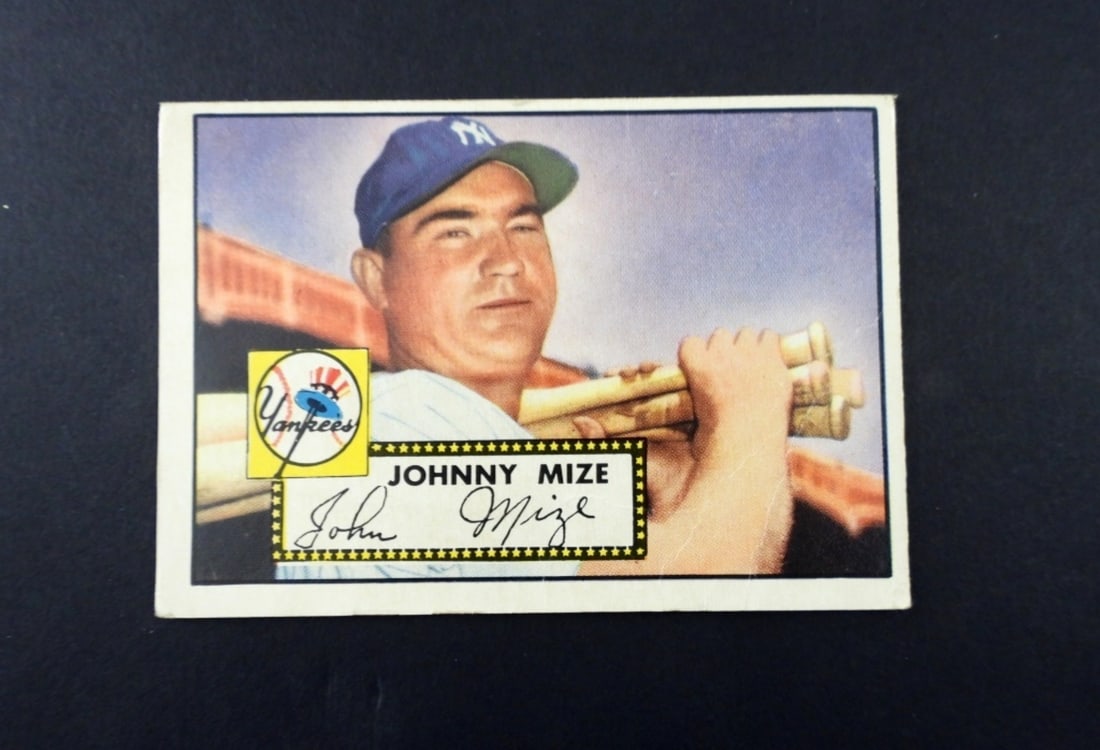 1952 TOPPS JOHNNY MIZE #129 (1 of 2)