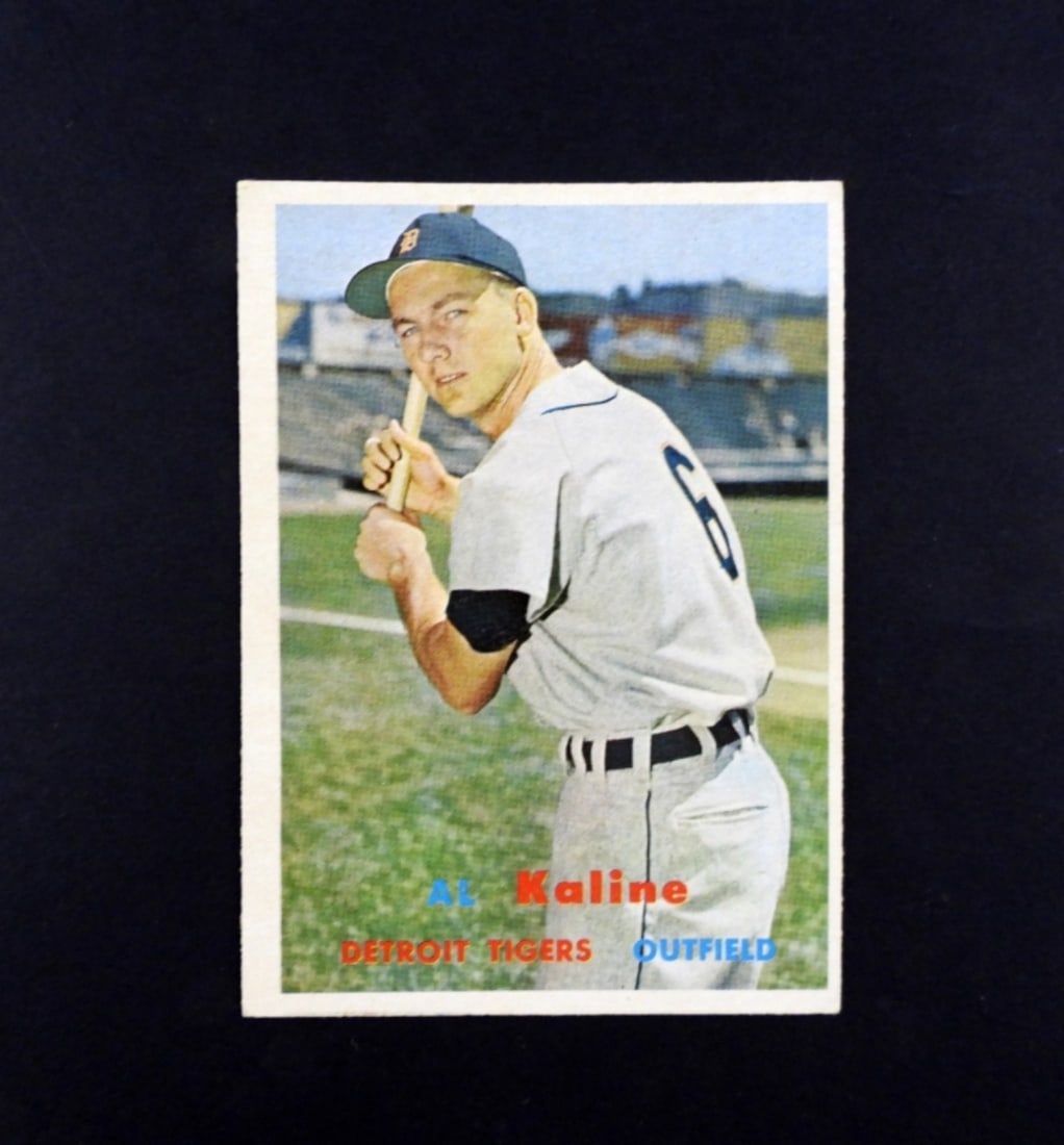 1957 AL KALINE #125 TOPPS CARD (1 of 2)