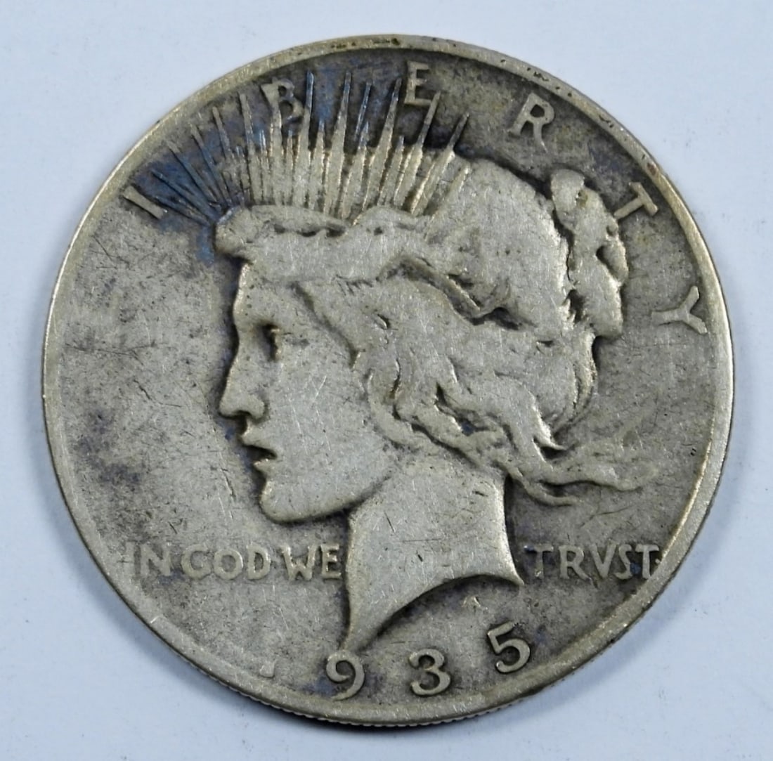 1935-S PEACE DOLLAR F: YOUR NUMBER 1 SHOP FOR ALL THINGS COLLECTIBLE