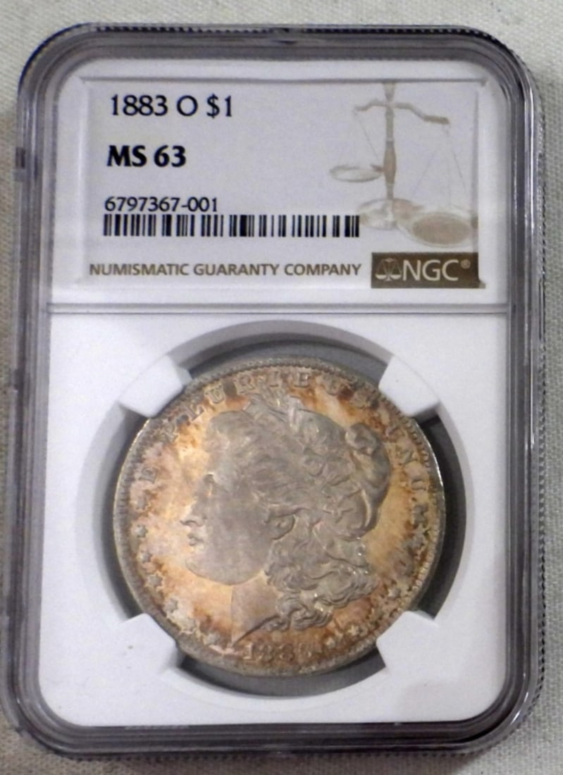 1883-O MORGAN DOLLAR, NGC MS-63: YOUR ONE STOP SHOP FOR EVERYTHING COLLECTIBLE!