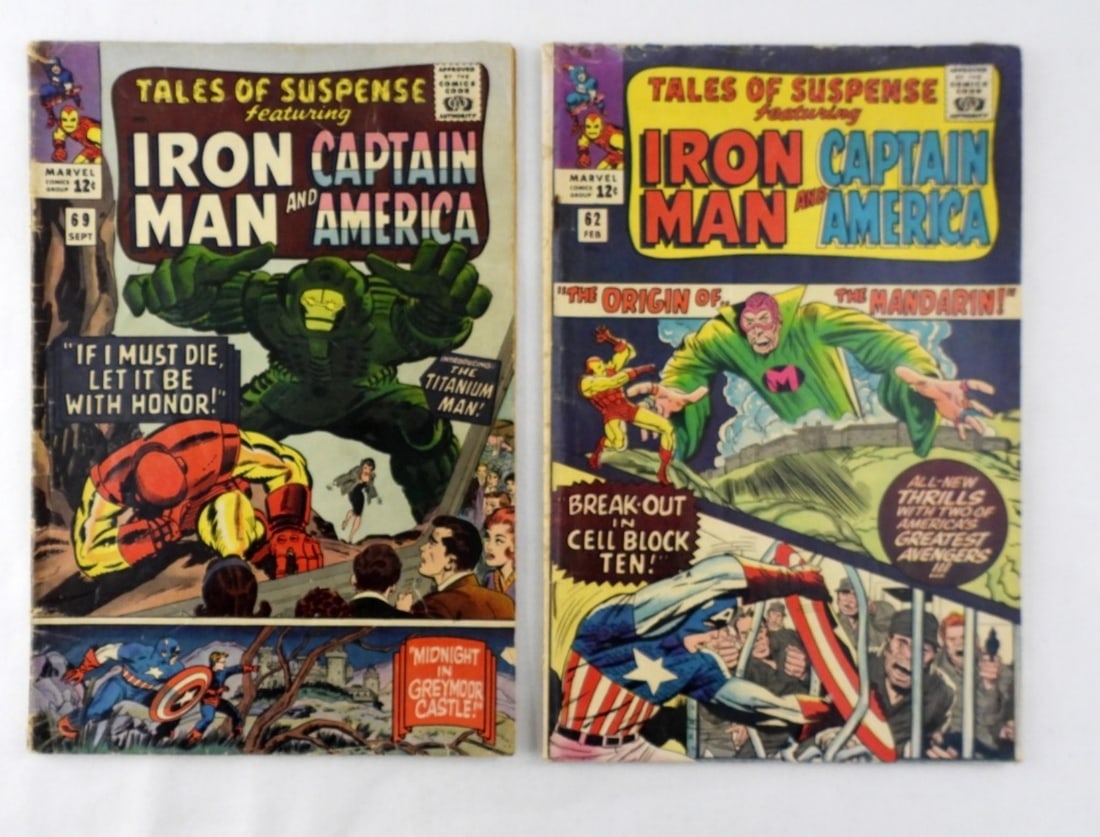(2) MARVEL TALES of SUSPENSE 12c ISSUES (1 of 2)