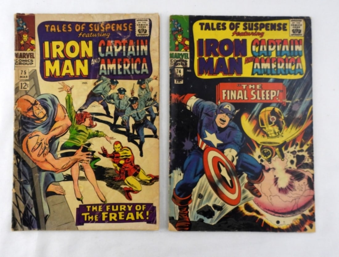 (2) MARVEL TALES of SUSPENSE 12c ISSUES (1 of 2)