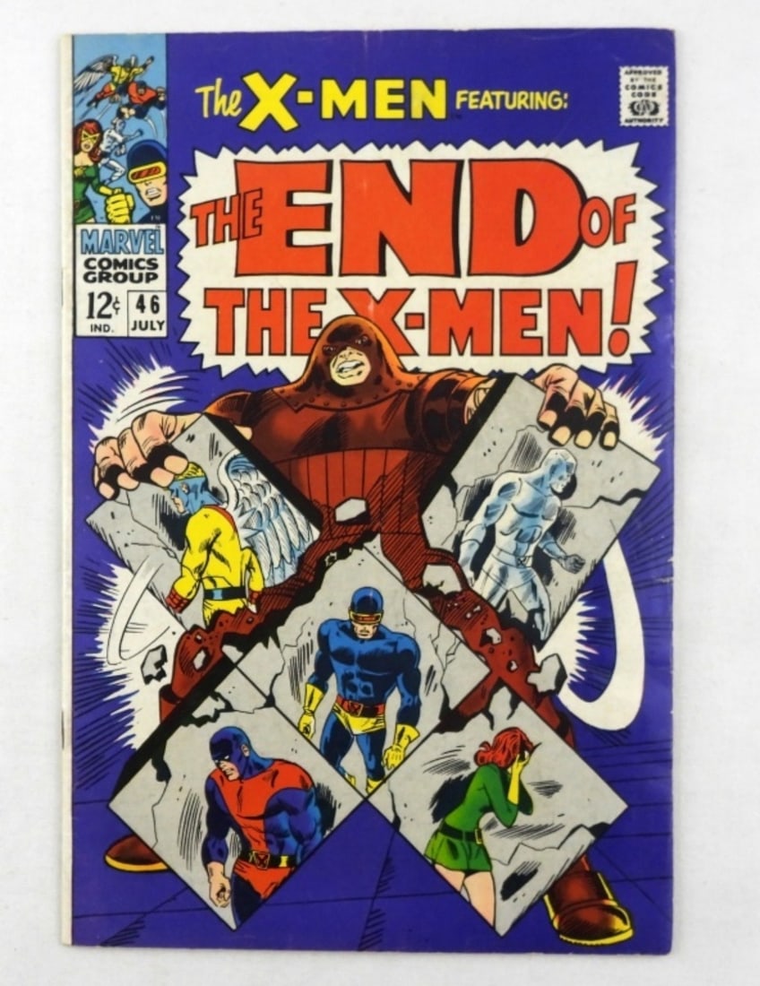 1968 THE X-MEN #46 MARVEL 12c COMIC (1 of 2)