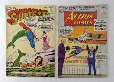 (2) SILVER AGE DC COMICS - 1959-1960