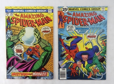 (2) 1975-1976 BRONZE AGE- SPIDERMAN