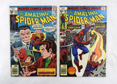 (2)1977-MARVEL SPIDERMAN #167, 169