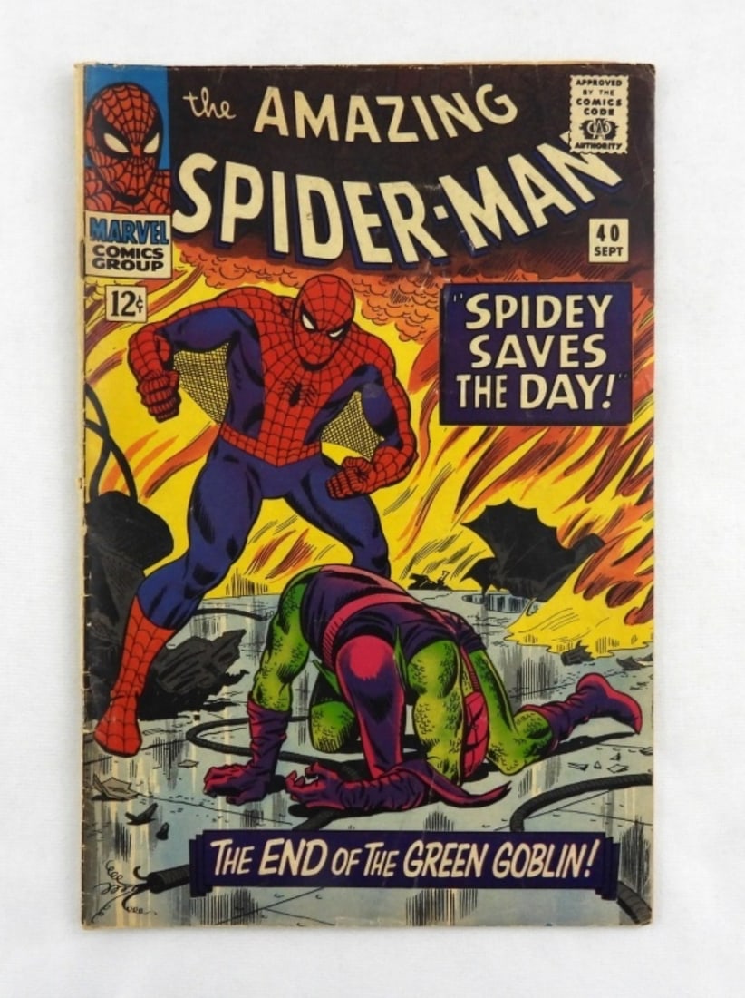 MARVEL- SPIDERMAN NO. 40- 1966 (1 of 2)