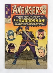MARVEL THE AVENGERS NO 19- 1965