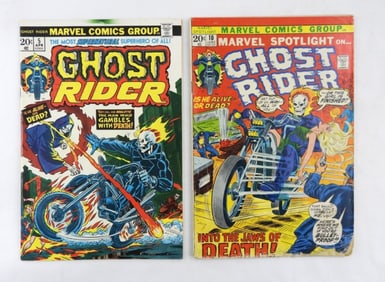 MARVEL- GHOST RIDER NO #5, #10- 1973-1974