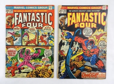 (2) 1973-MARVEL- FANTASTIC FOUR