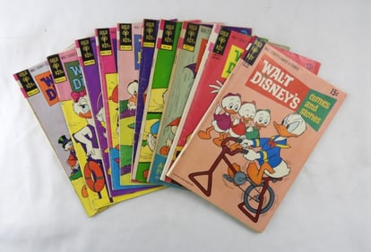 1971-76 GOLD KEY WALT DISNEY'S COMICS (10)