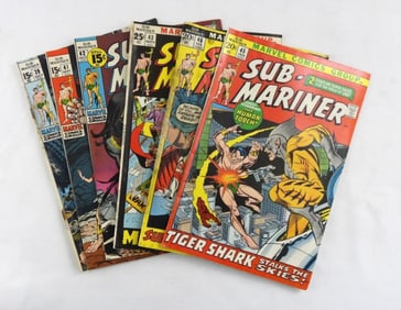 1971 SUB-MARINER #39-46 LOT