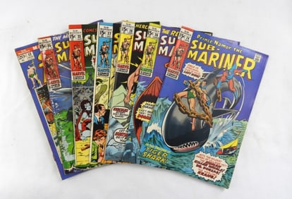 1970/72 SUB-,MARINER MIXED LOT (7)