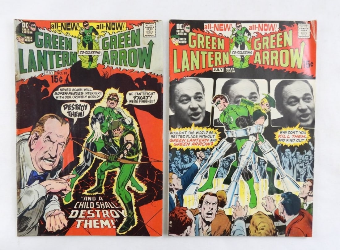 1971 GREEN LANTERN #84 AND #83 (1 of 2)
