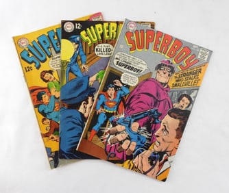 SUPERBOY DC COMIC #150, 151, 153 1968-1969