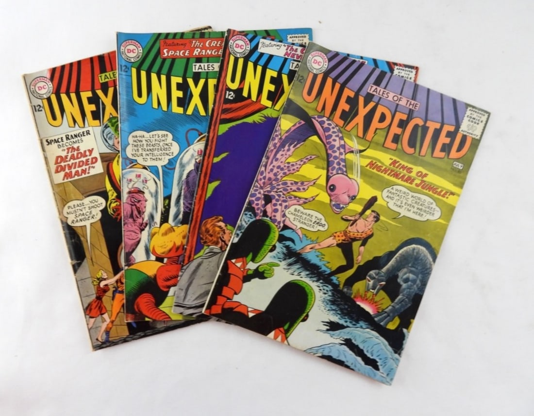 1963-65 TALES OF THE UNEXPECTED LOT (4) (1 of 2)