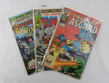 MARVEL COMIC LOT (3)