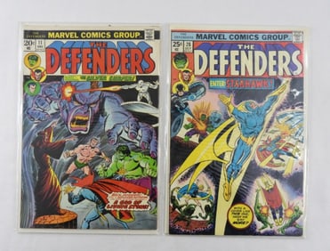 1973 & 1975 THE DEFENDERS #11 AND #28