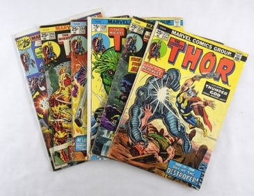 MARVEL THOR ASSORTED LOT (1974-1975)