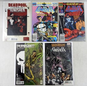 (5) MARVEL THE PUNSHIER VARIETY COMICS