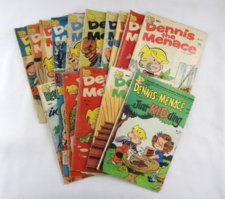 LARGE LOT (16) ASSORTED DENNIS THE MENACE