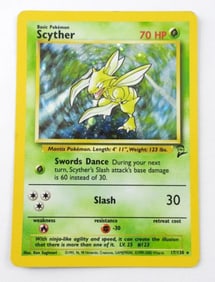 (1) SCYTHER HOLO POKEMON CARD