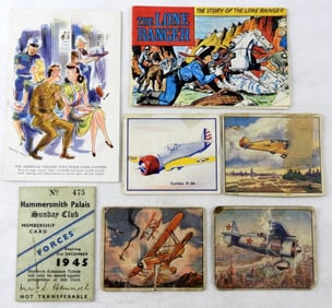 7pc MILITARY / LONE RANGER LOT