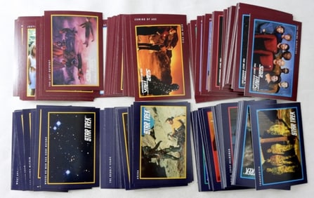 (2) STAR TREK TRADING CARD SETS