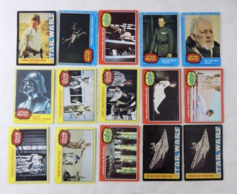 1977 STAR WARS CARDS (15)