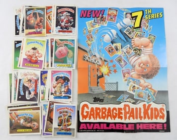 (66) GARBAGE PAIL KIDS STICKER CARDS