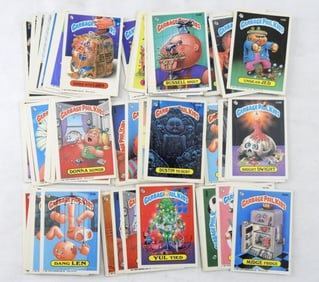 (85) GARBAGE PAIL KIDS STICKER CARDS