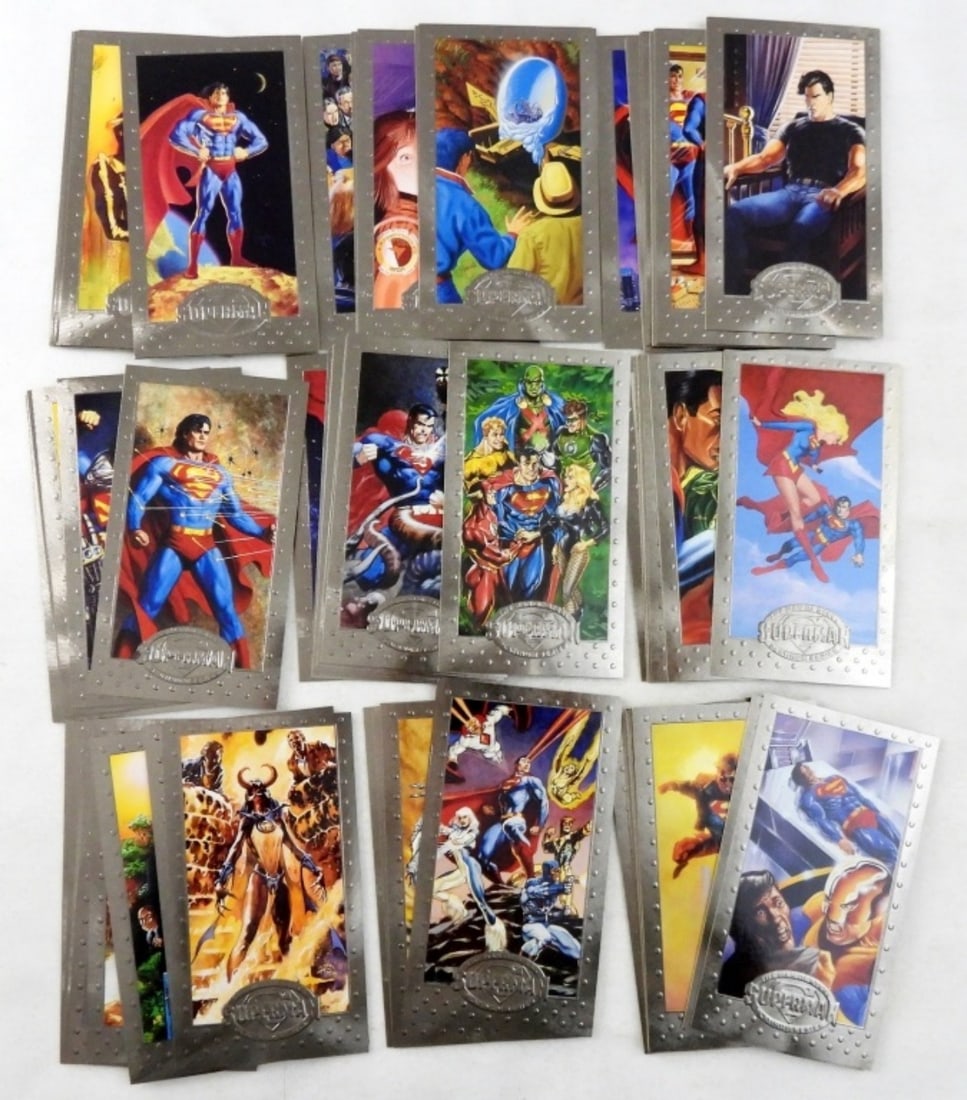 (89) 1994 SKYBOX SUPERMAN PLATINUM SERIES CARDS (1 of 2)