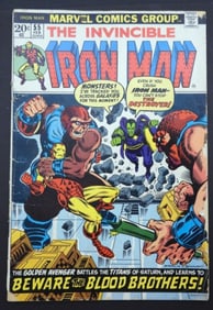 1973 MARVEL #55 IRON MAN - KEY COMIC!