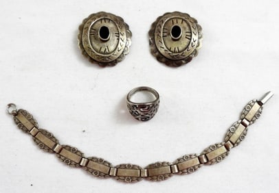 STERLING FORGET ME NOT BRACELET plus