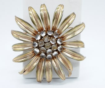 EISENBERG DAISY VINTAGE BROOCH