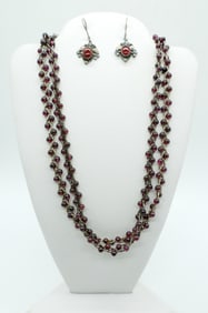 CARNELIAN STERLING EARRINGS & MORE