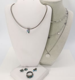 TURQUOISE & OPAL - 925 NECKLACES & MORE