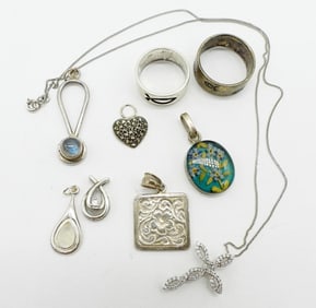 PENDANTS & RINGS - STERLING