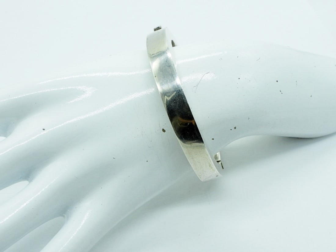 STERLING MEXICO THICK BRACELET (1 of 4)