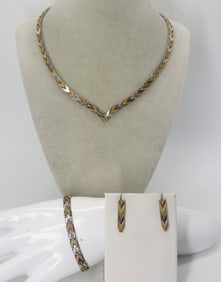 VTG TRI TONE 3 PIECE SET 925