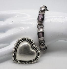 MEXICO 925 BRACELET & BROOCH